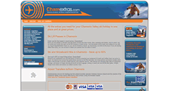 Desktop Screenshot of chamextras.com