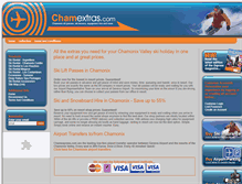 Tablet Screenshot of chamextras.com
